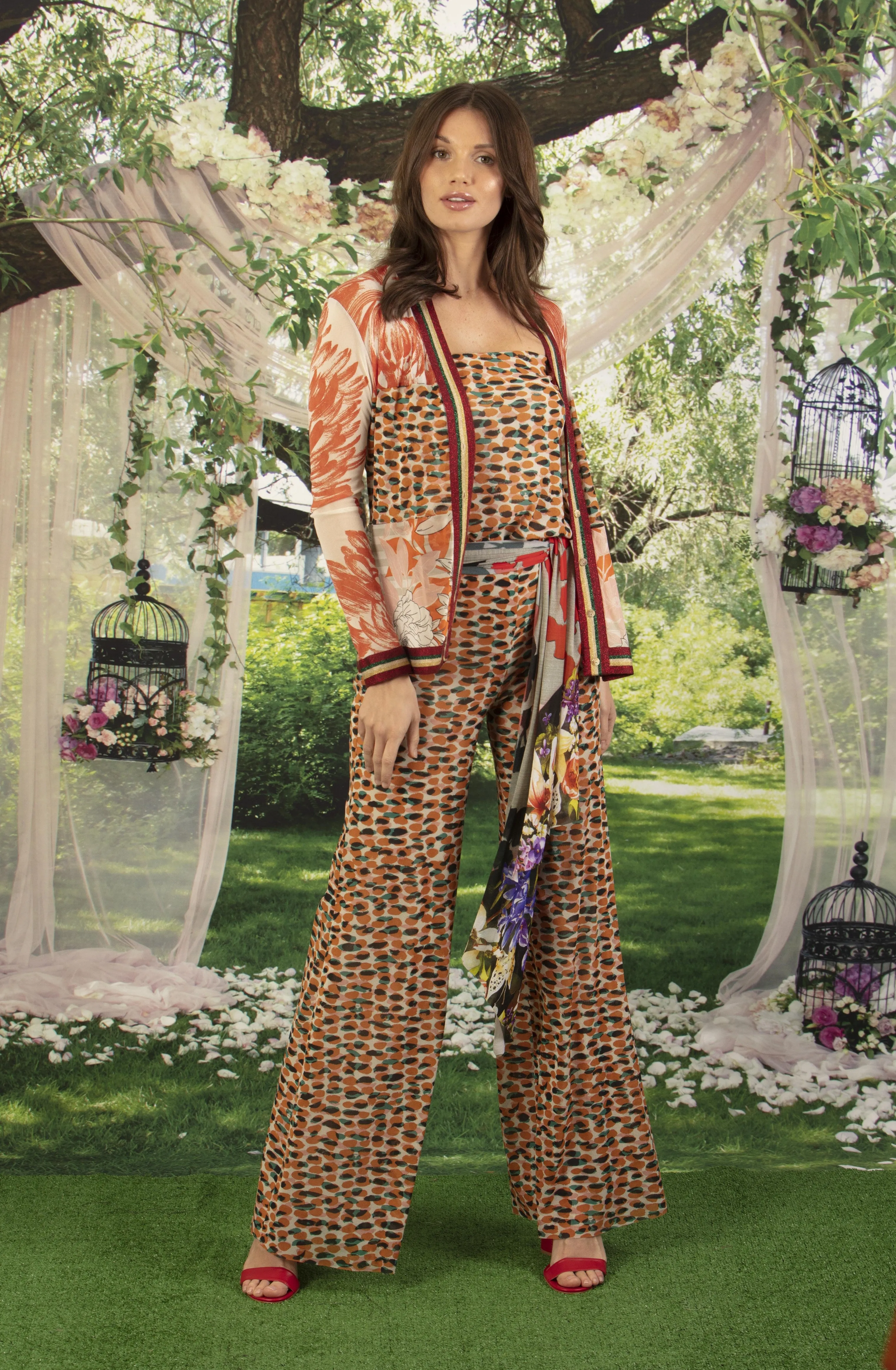 "Orange Blossoms" Cardigan