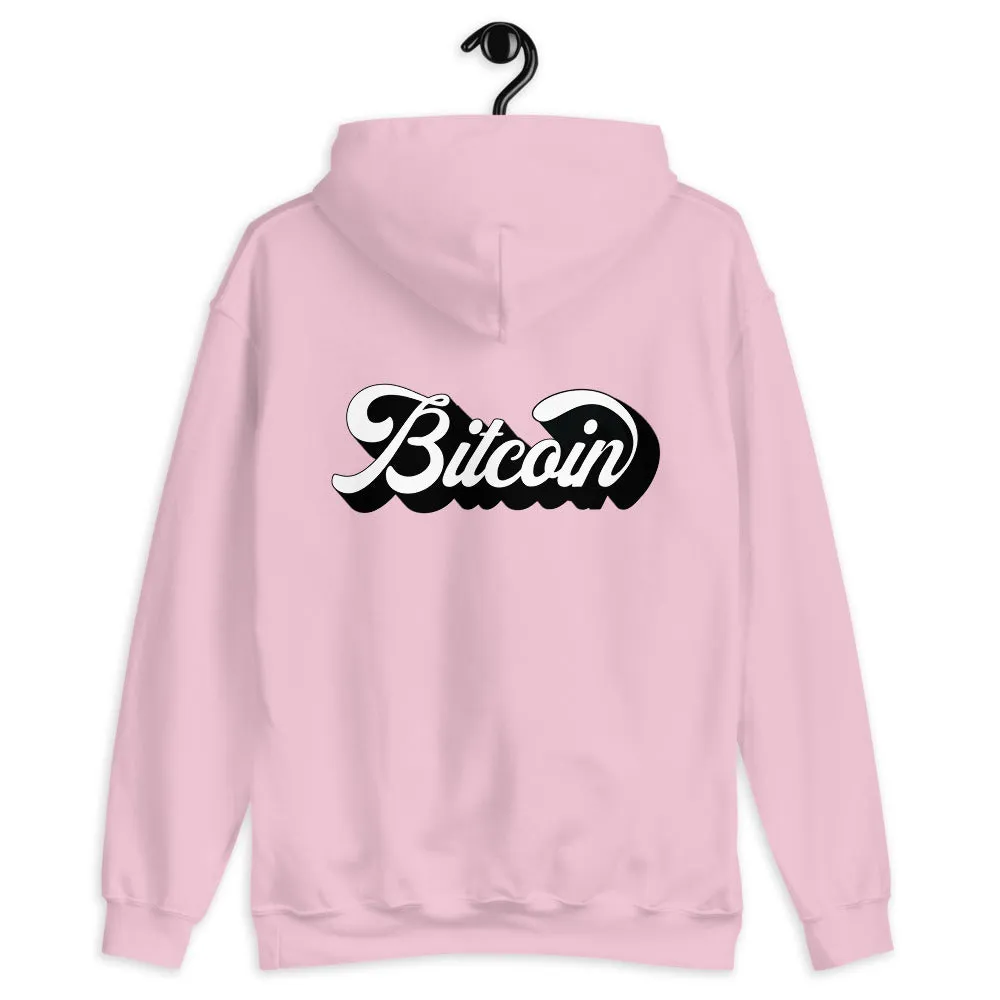 "Vintage Bitcoin" Mens Hoodie