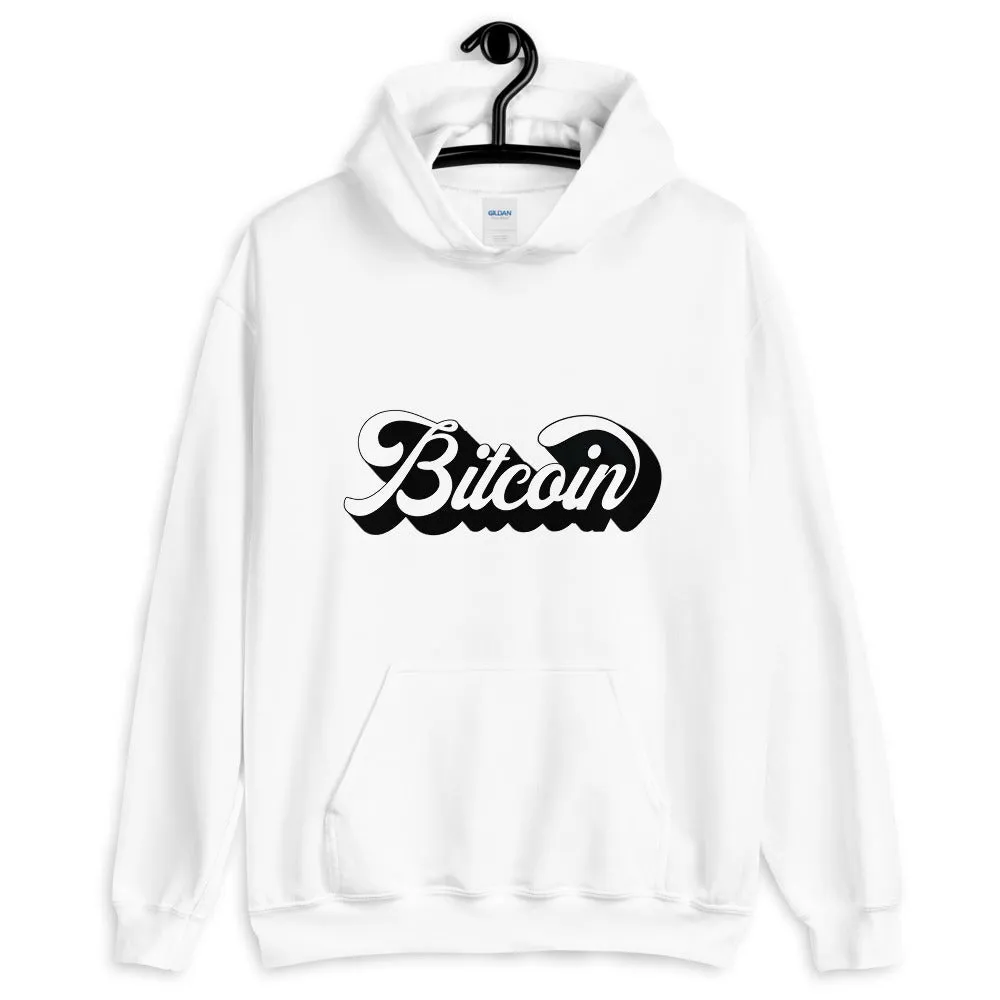 "Vintage Bitcoin" Mens Hoodie
