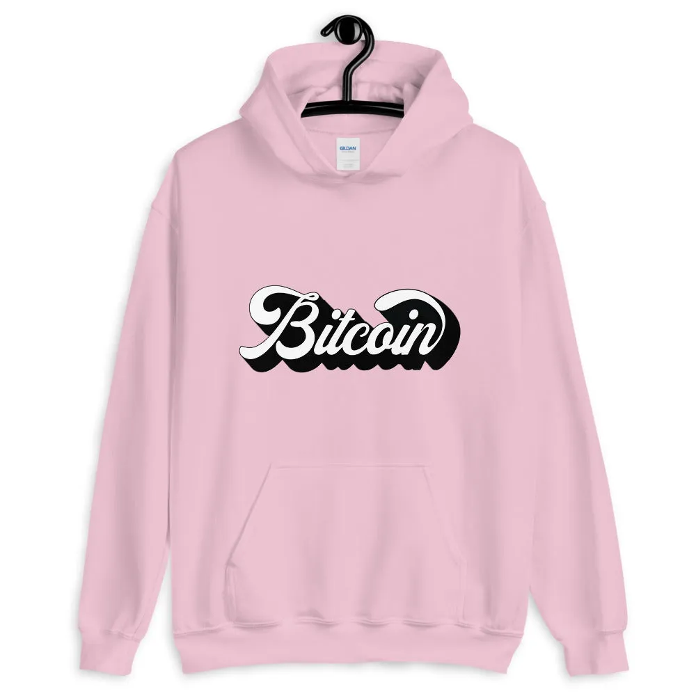 "Vintage Bitcoin" Mens Hoodie