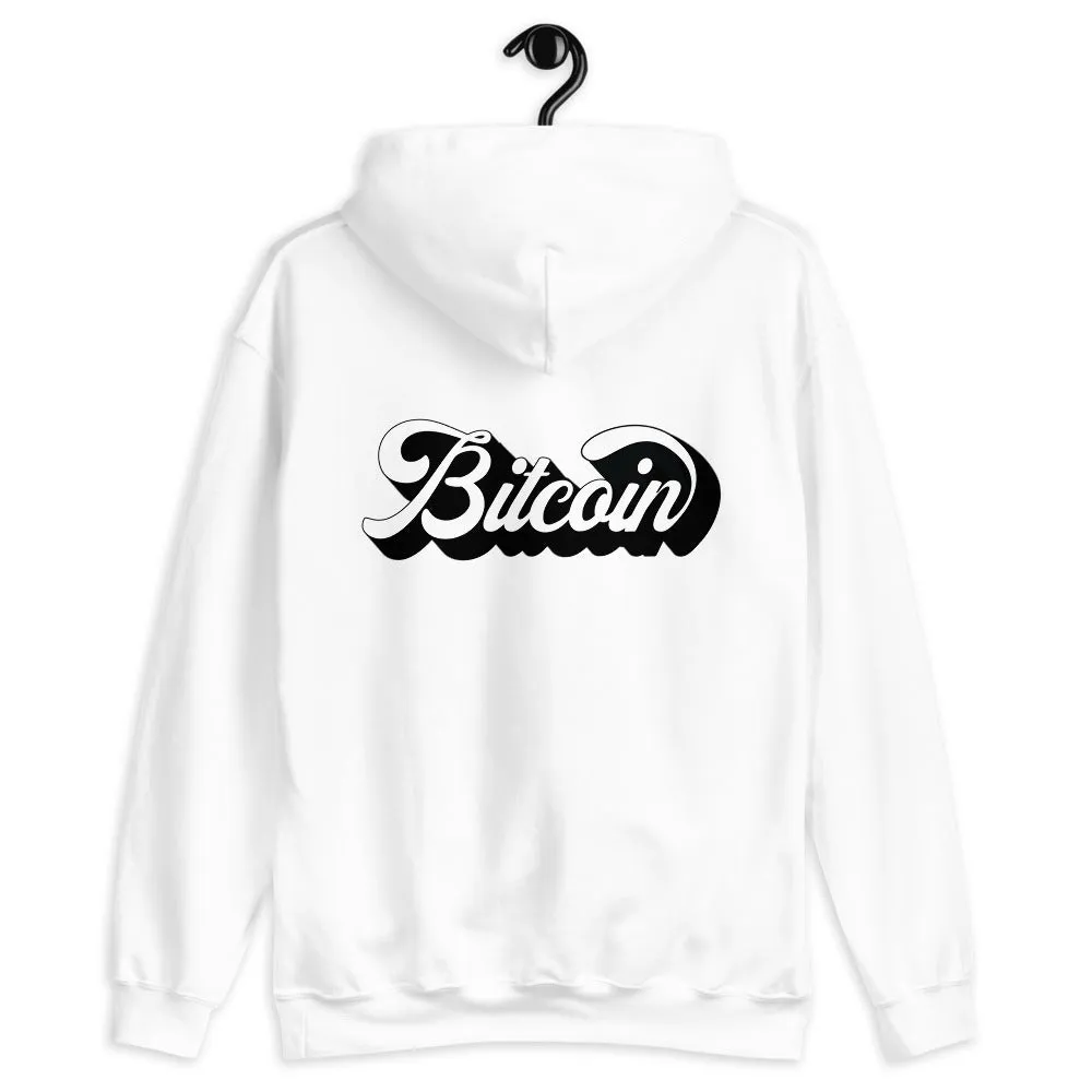 "Vintage Bitcoin" Mens Hoodie