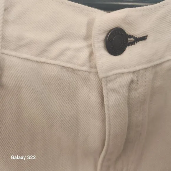 rag &amp; bone white cut off jean shorts. NWT. Size: various
