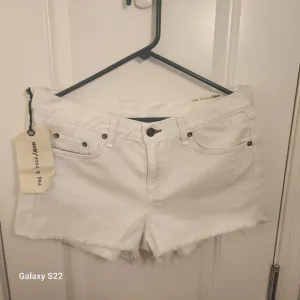 rag &amp; bone white cut off jean shorts. NWT. Size: various