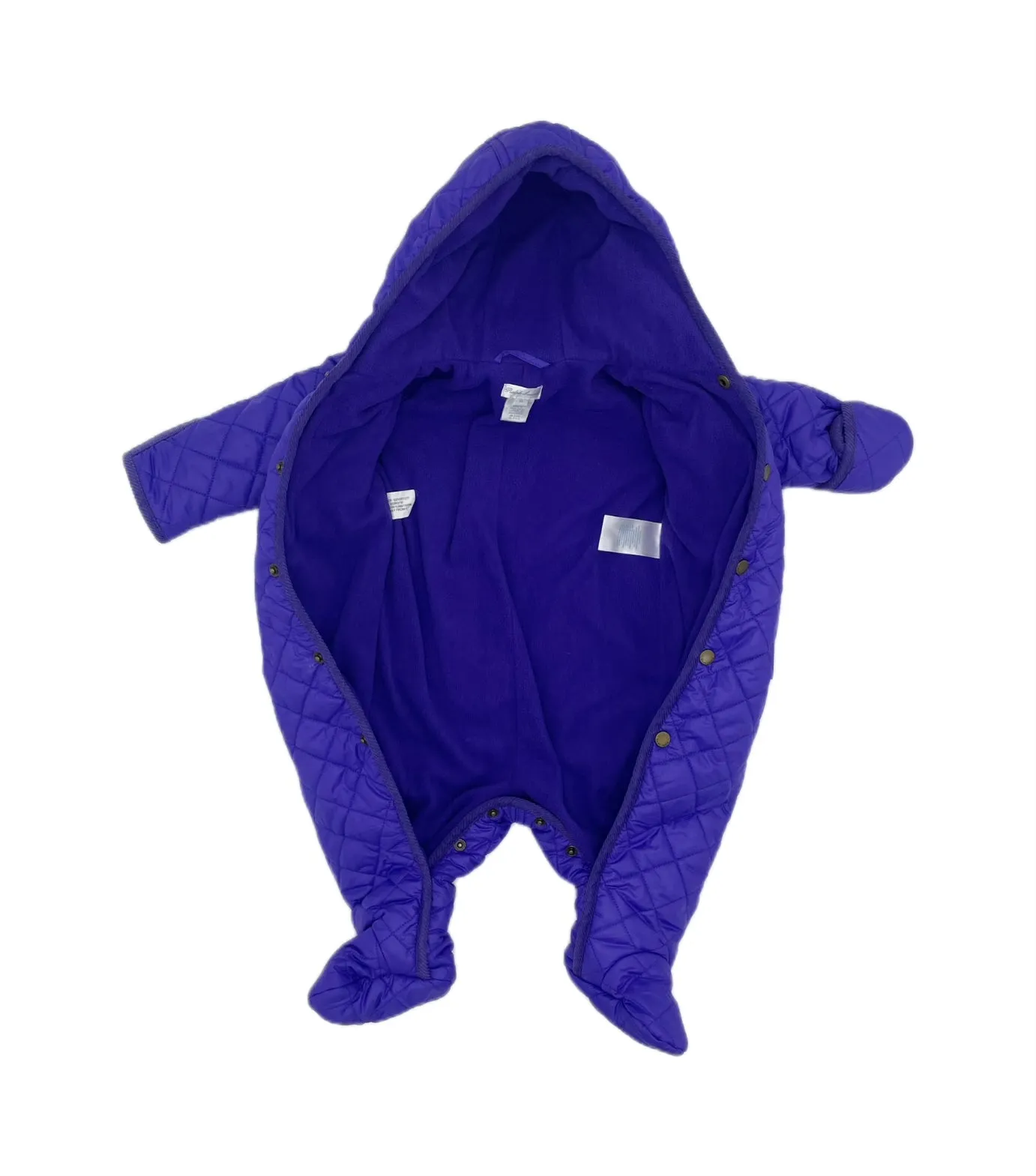 Ralph Lauren fleece lined bunting - 9m