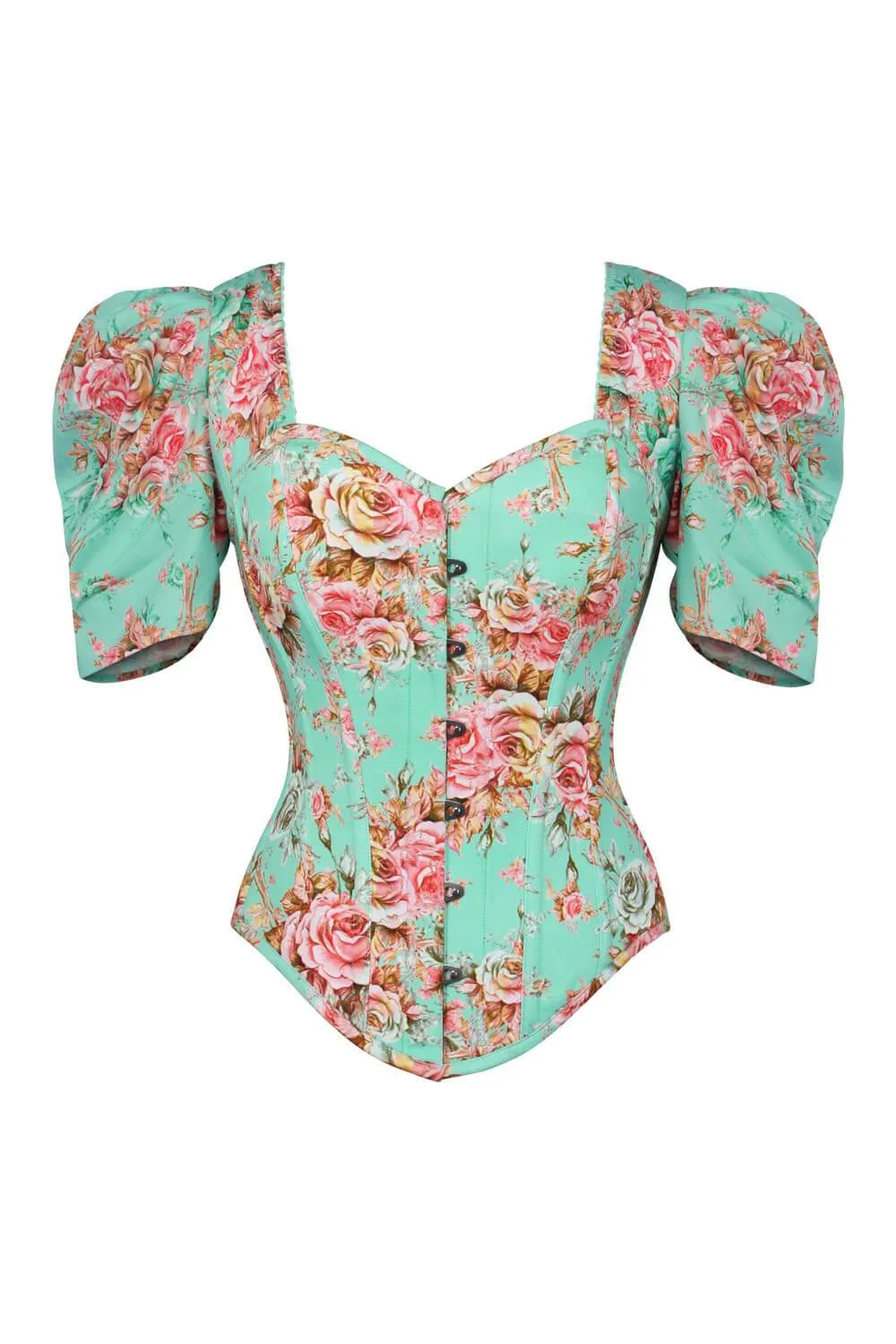 Ramona Overbust Printed Corset