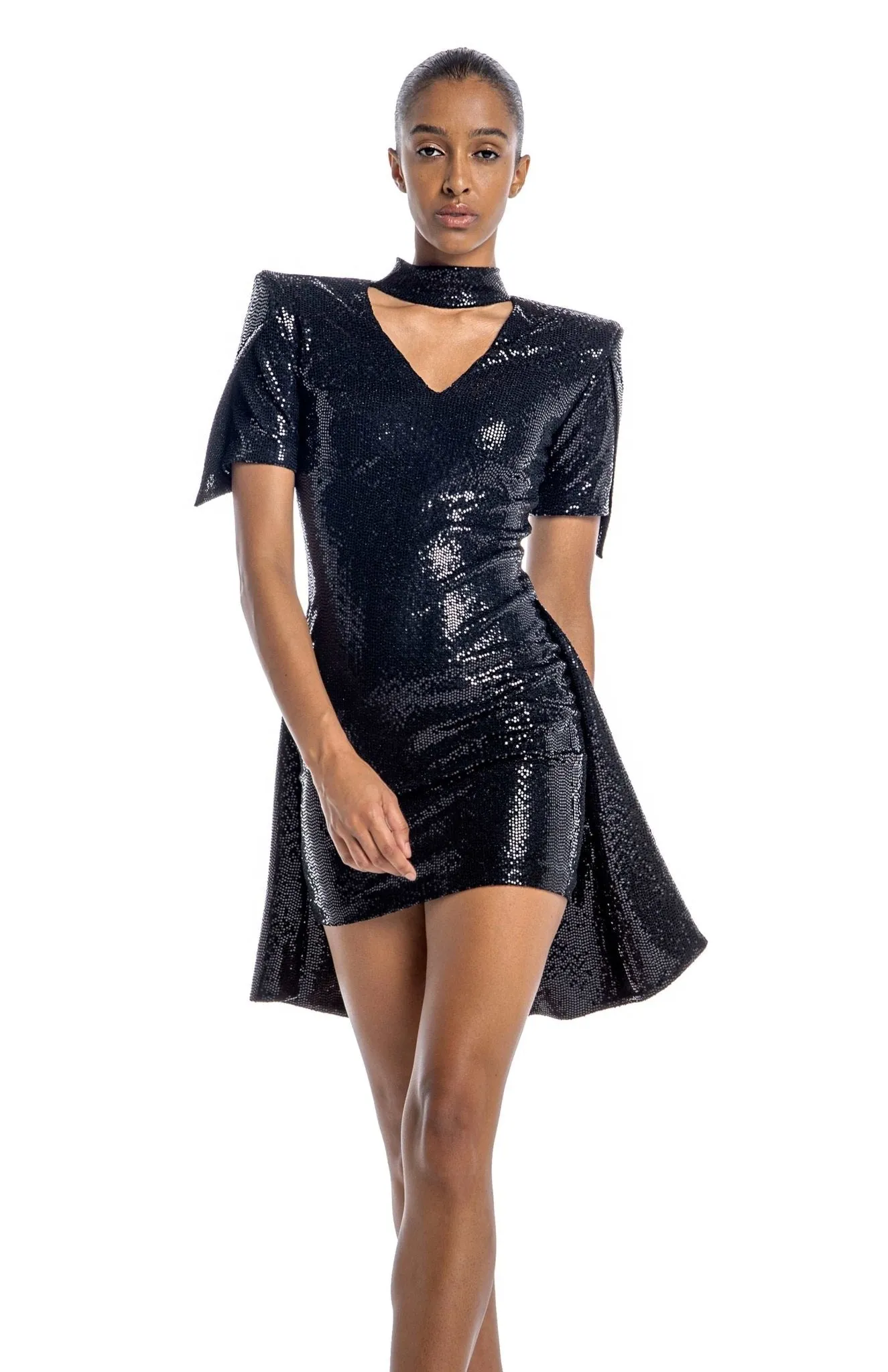 Ravena | Fearless Silhouette: Mini Sequin Dress