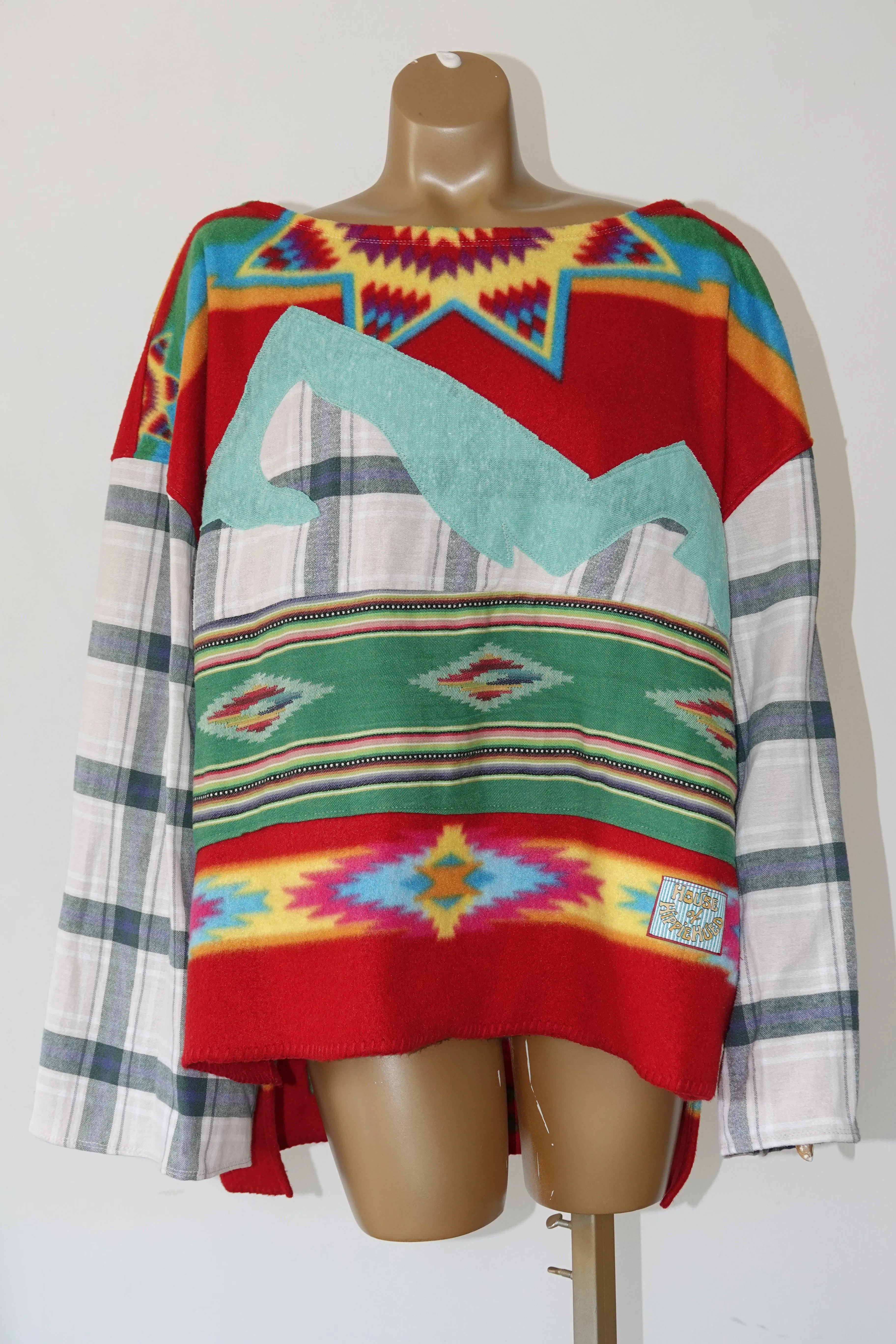 Reclaimed Montana Mountain High Pullover