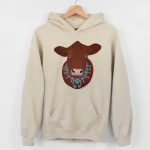 Red Cow Squash Hoodie (S-3XL) Unisex - Multiple Colors!