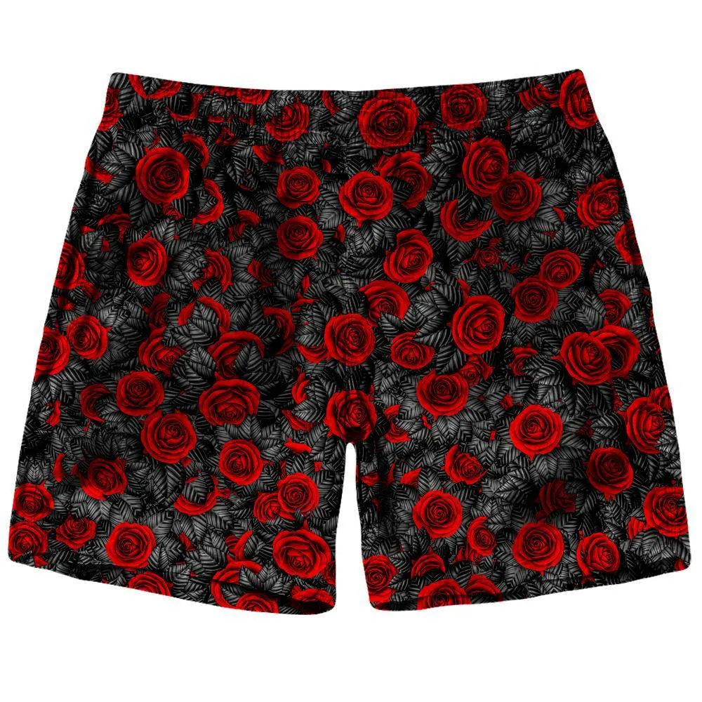 Red Rose Shorts