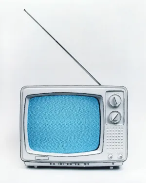 Representation No. 22 (black and white television)