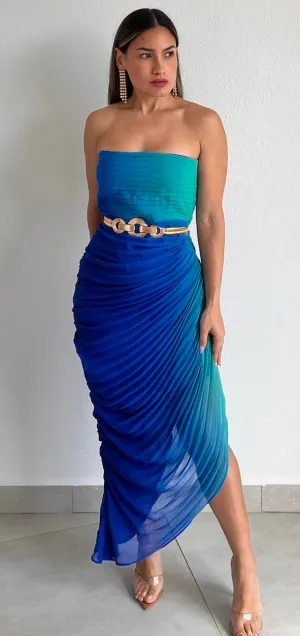 Resort & Style Ombré Midi Dress