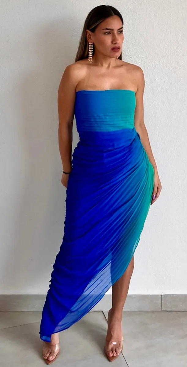 Resort & Style Ombré Midi Dress