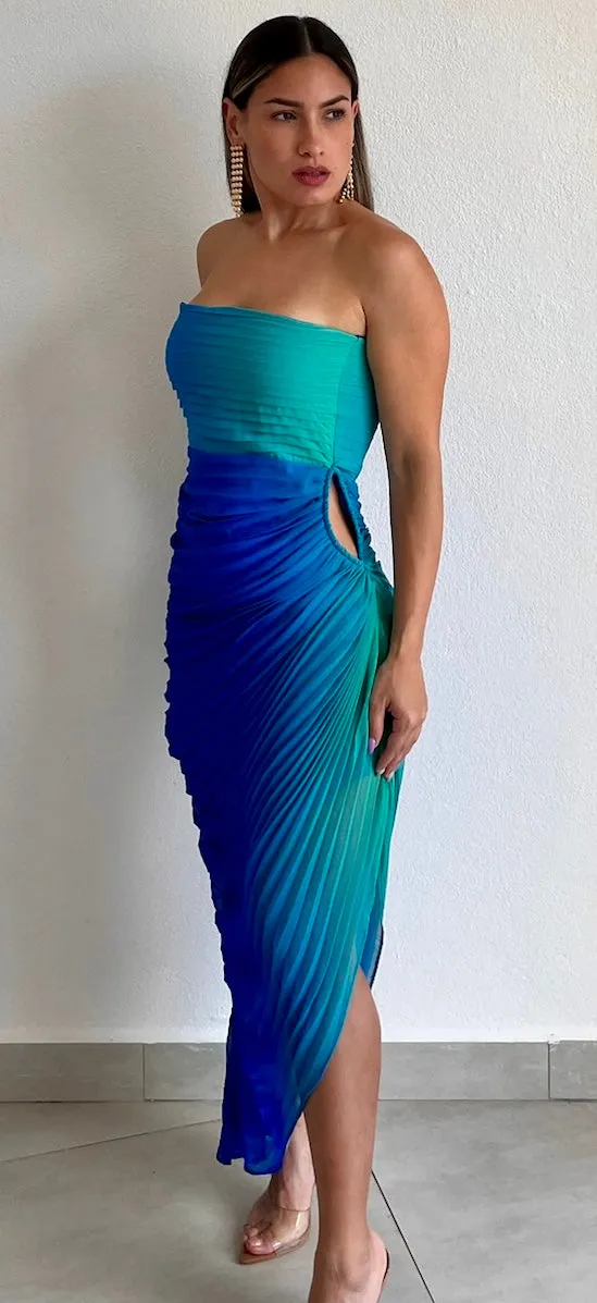 Resort & Style Ombré Midi Dress