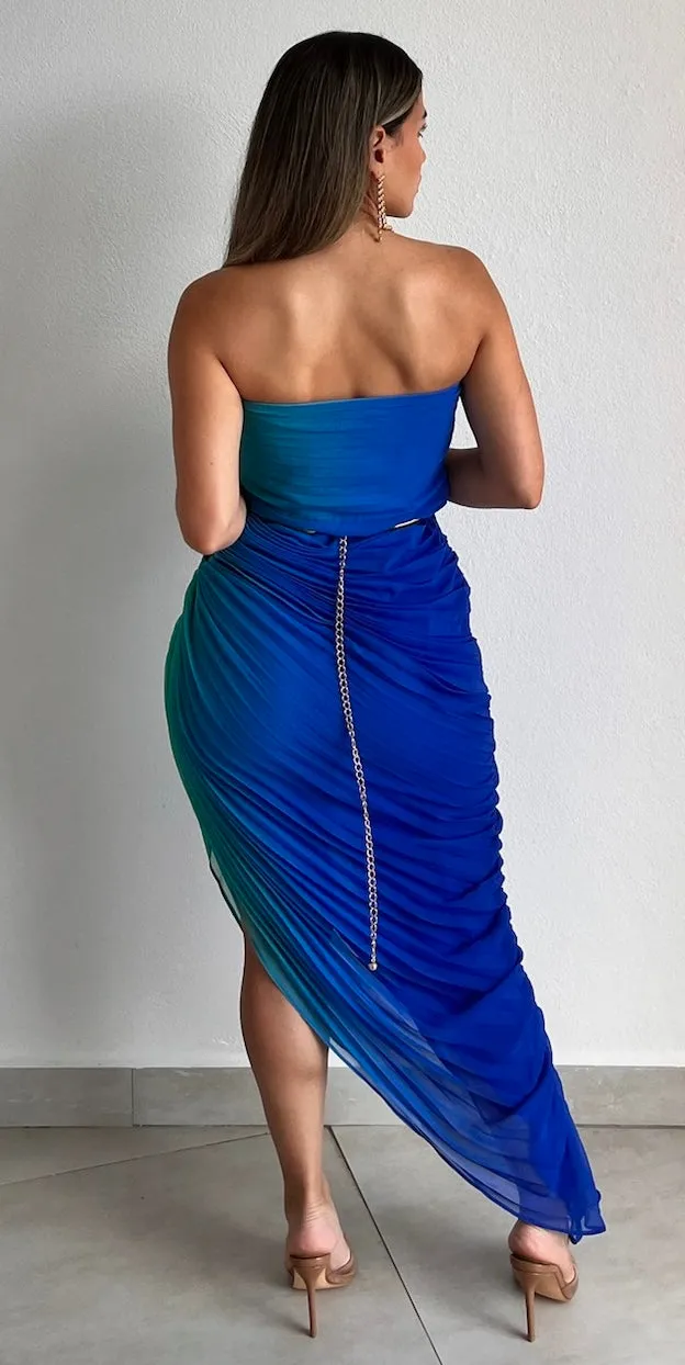 Resort & Style Ombré Midi Dress