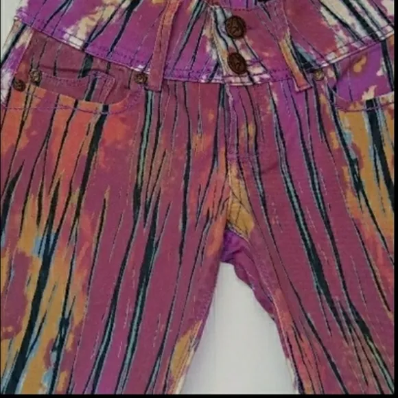 RETRO FUNKY JEANS| VINTAGE JEANS|ANKLE CROP JEANS
