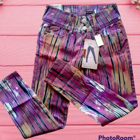 RETRO FUNKY JEANS| VINTAGE JEANS|ANKLE CROP JEANS