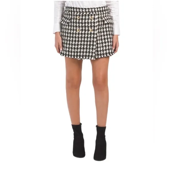 Revolve House of Harlow 1960 Shorts | House of Harlow 1960 Houndstooth Skort M