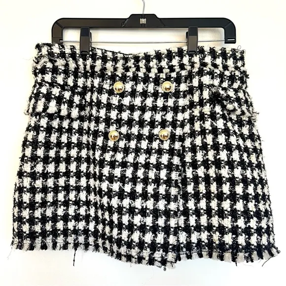 Revolve House of Harlow 1960 Shorts | House of Harlow 1960 Houndstooth Skort M