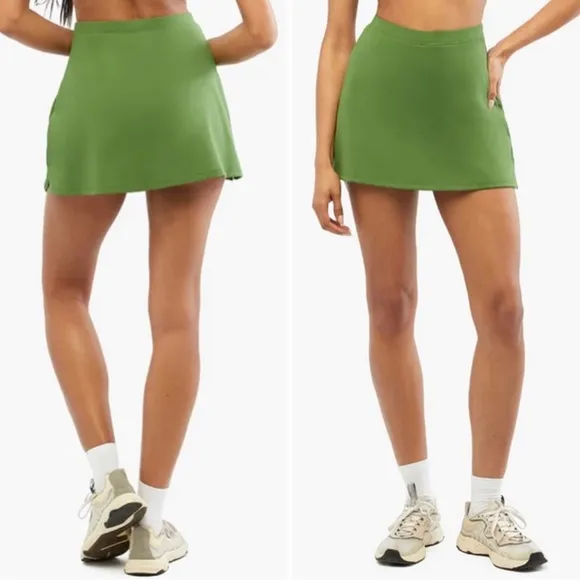 Revolve WeWoreWhat Active Skort Court Green Multi Sizes NWT