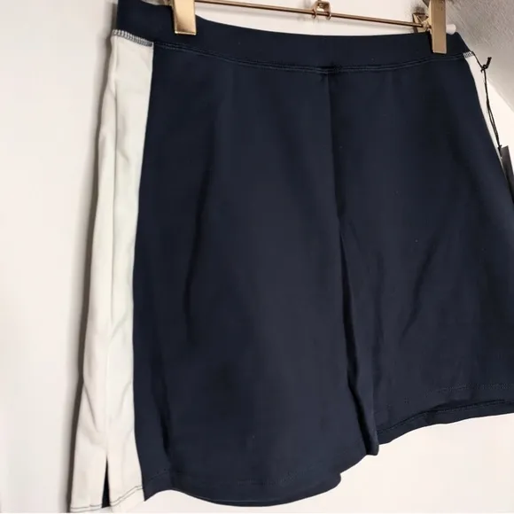 Revolve WeWoreWhat Active Skort Optic White/Blue Size XSmall BNWT