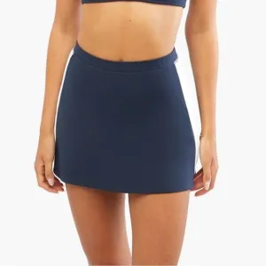 Revolve WeWoreWhat Active Skort Optic White/Blue Size XSmall BNWT