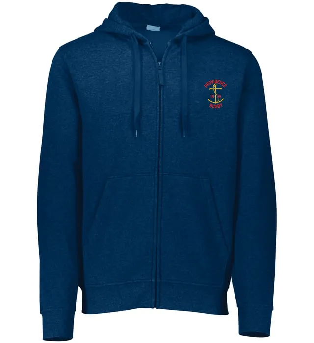 Rhode Island Rugby Club Fleece Full Zip Hoodie
