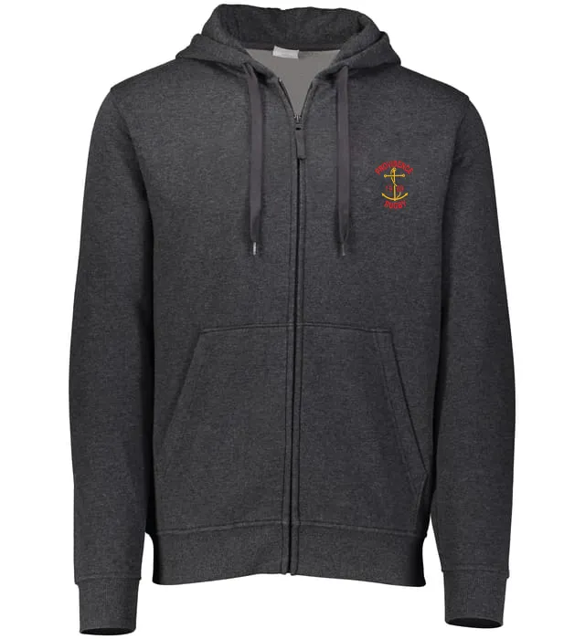 Rhode Island Rugby Club Fleece Full Zip Hoodie