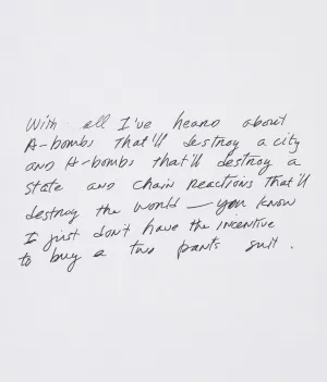 RICHARD PRINCE "BOMB JOKE", 1989