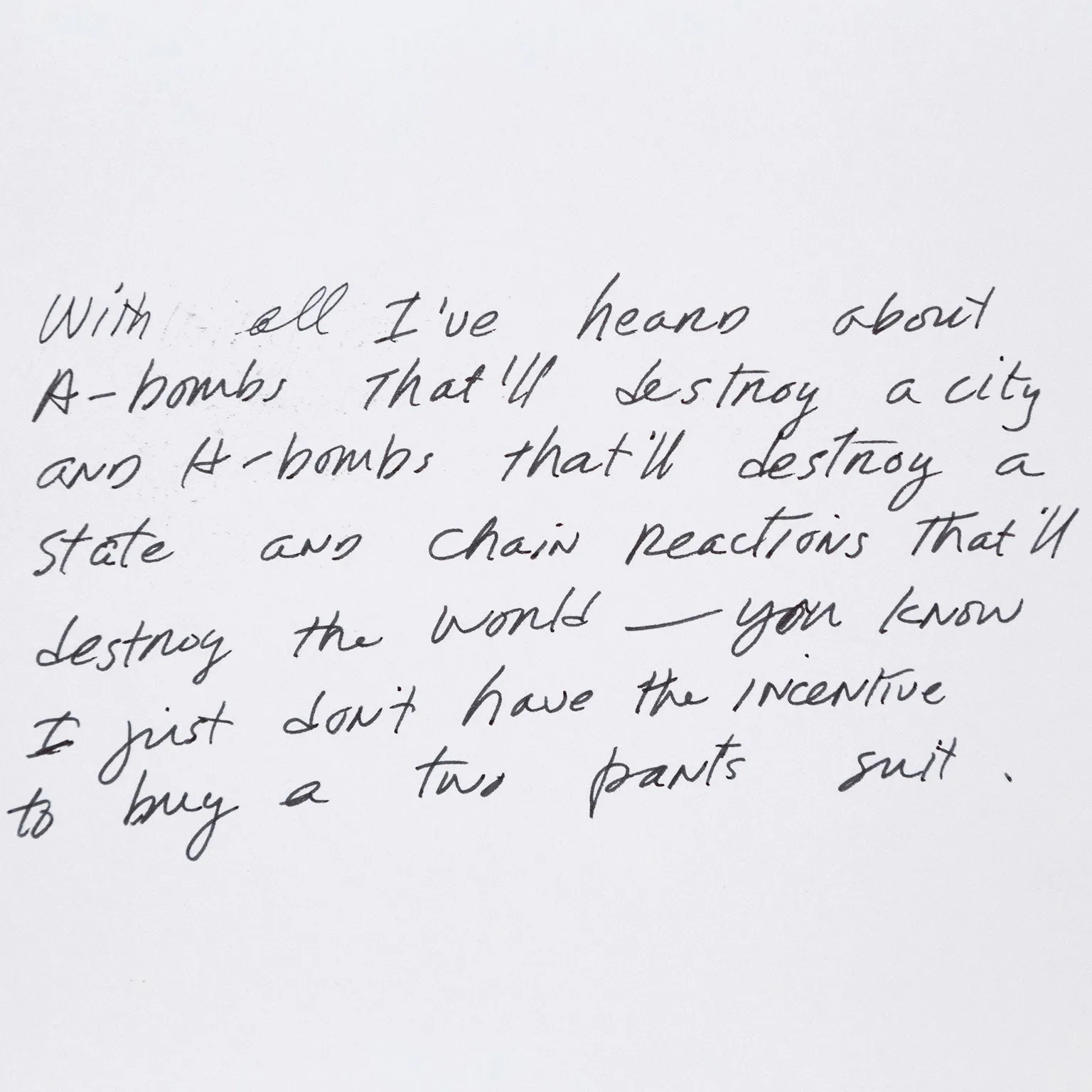 RICHARD PRINCE "BOMB JOKE", 1989