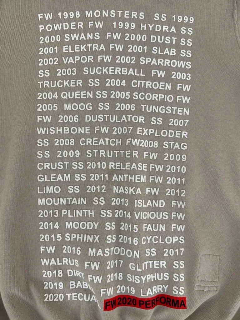 Rick Owens Drkshdw F/W 2020 Performa Sweatshirt
