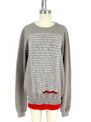 Rick Owens Drkshdw F/W 2020 Performa Sweatshirt