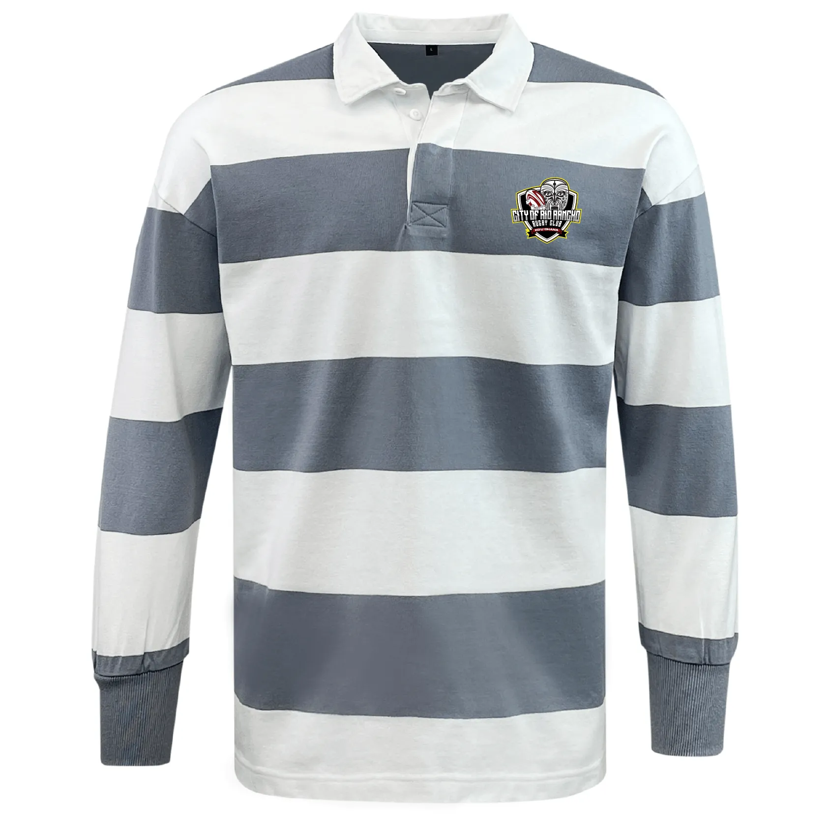 Rio Rancho Rebels Classic Long Sleeve Hooped Rugby Jersey