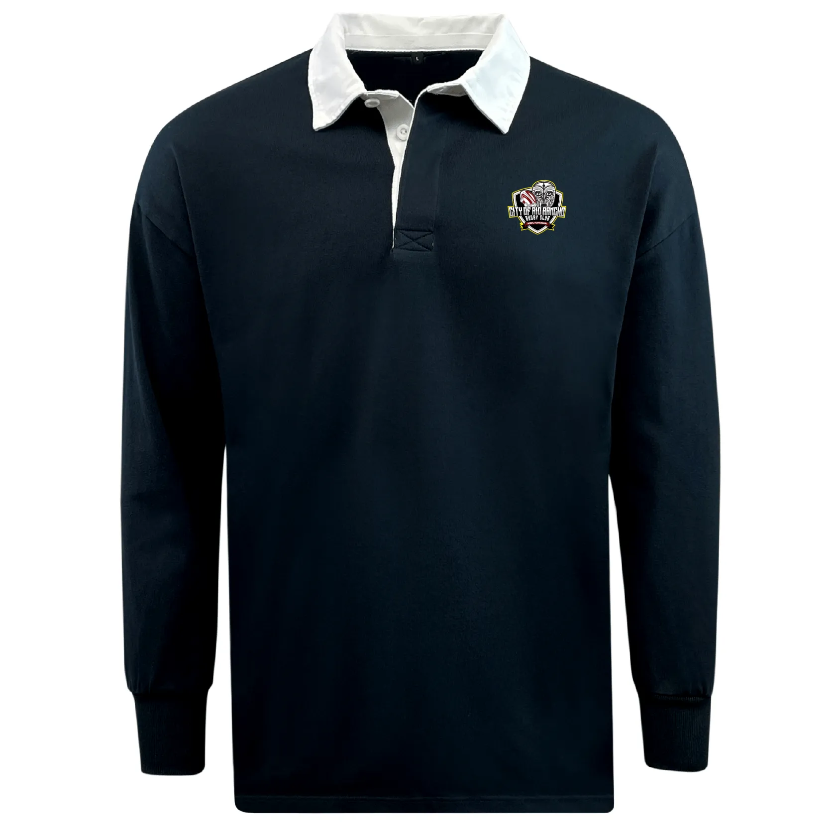Rio Rancho Rebels Classic Long Sleeve Solid Rugby Jersey