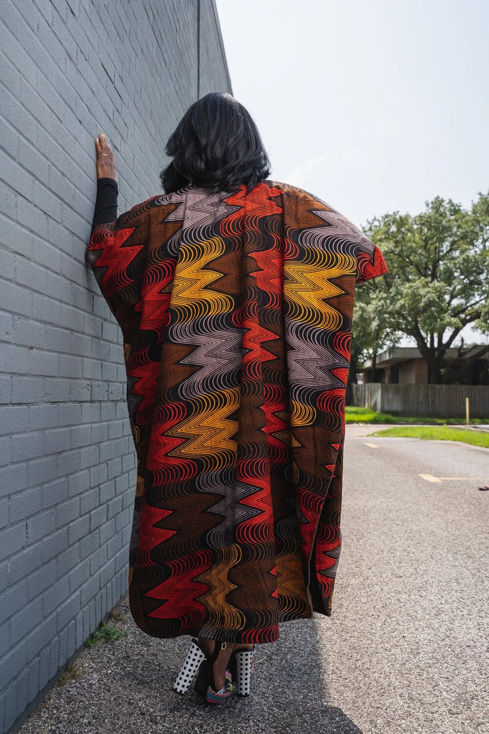 Ripple Fleece Shawl