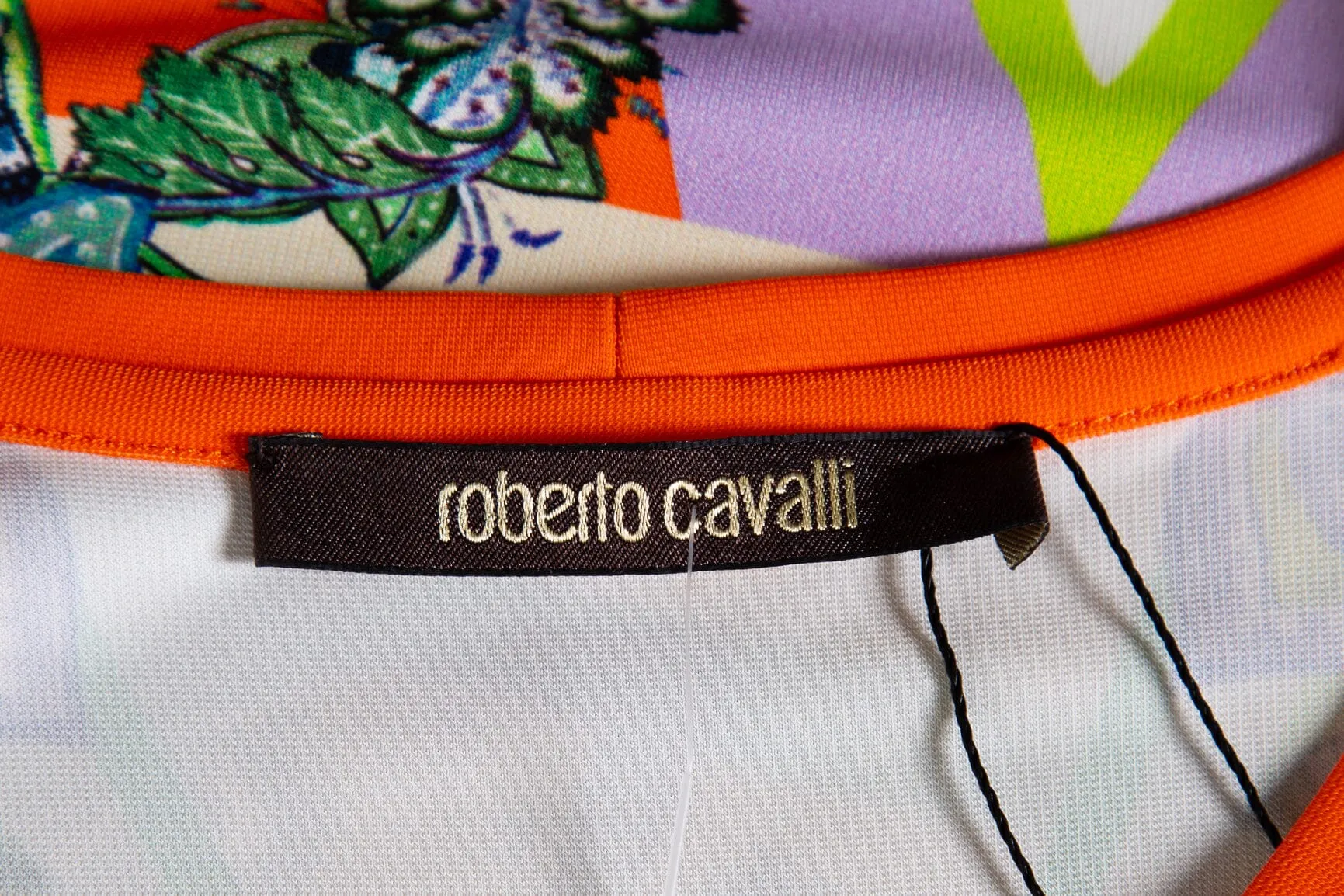 Roberto Cavalli Multicolor Printed Dress SZ 42