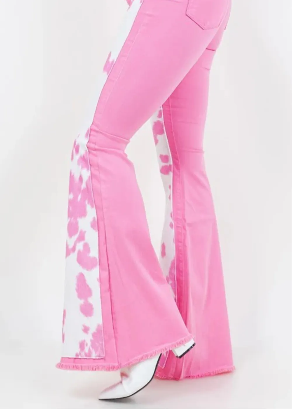 Rodeo Pink Bell Bottom Pants