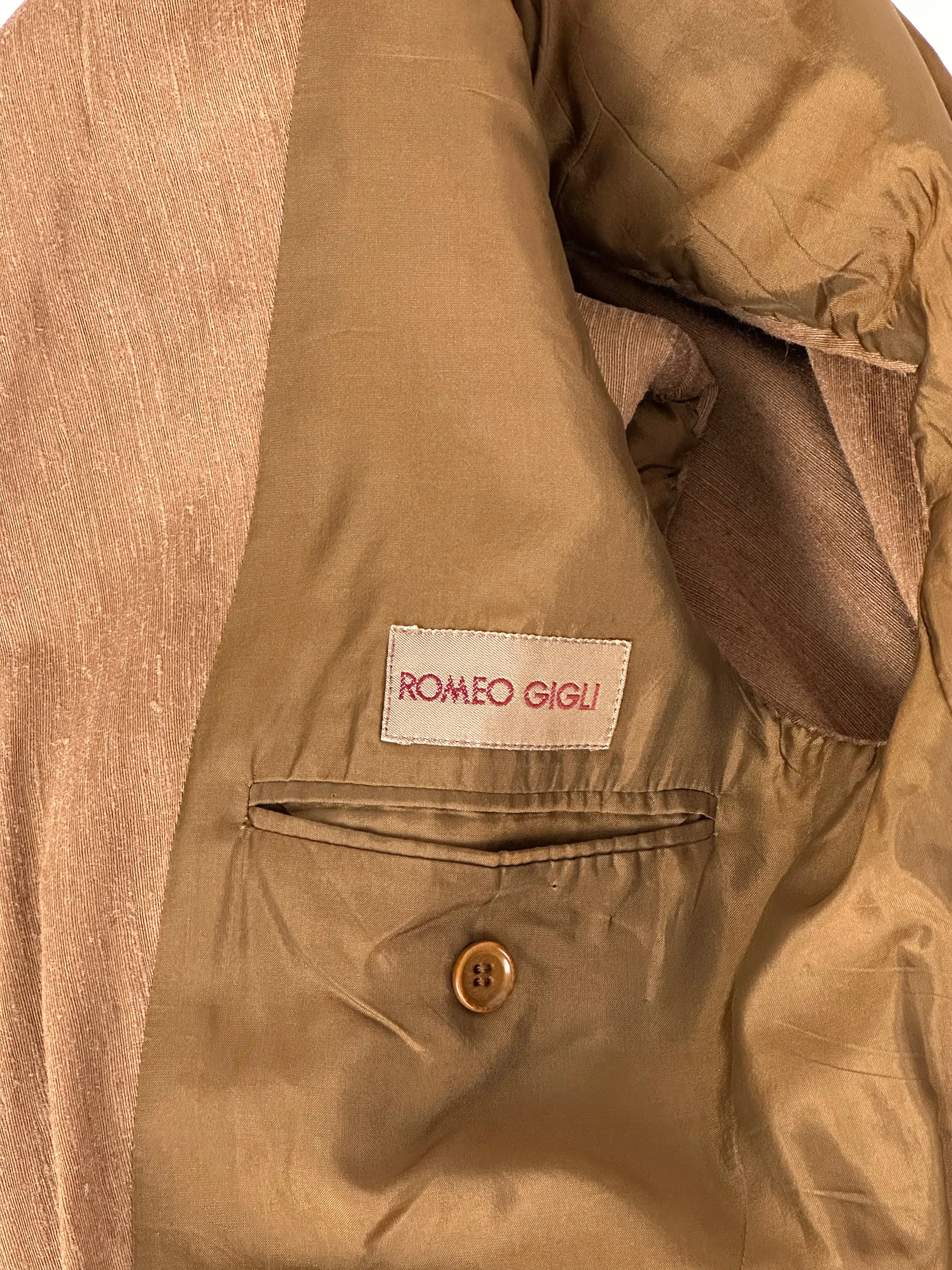 Romeo Gigli Silk Longline Vest