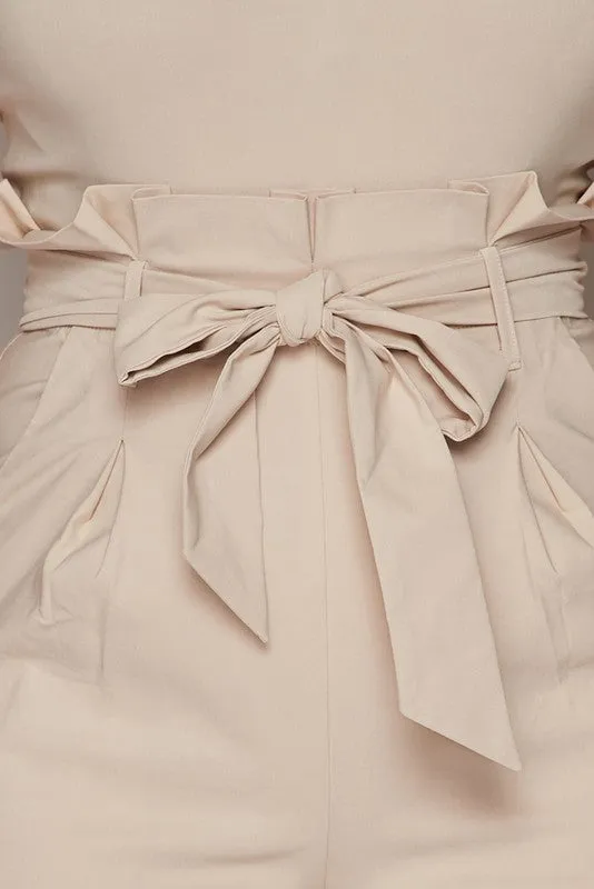 RONNIE TIE FRONT JUMPSUIT