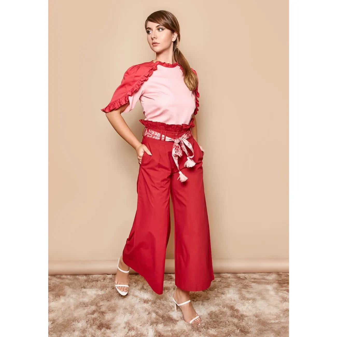 Rose Red Top