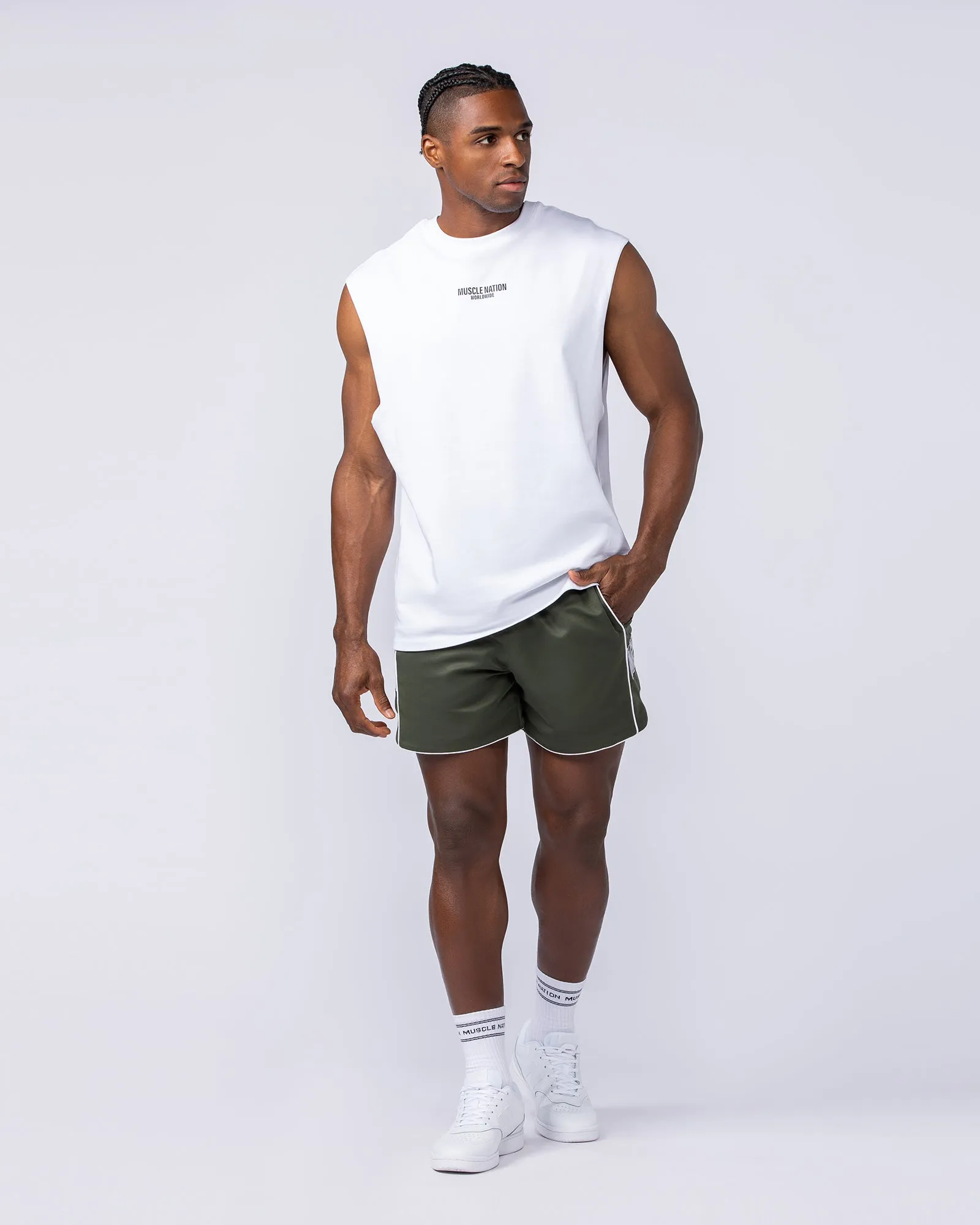 Round House 5" Shorts - Dark Khaki