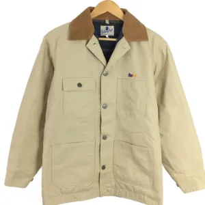 [S] A Bathing Ape Bape Vintage 'FedEx' Blanket Lined Jacket Beige
