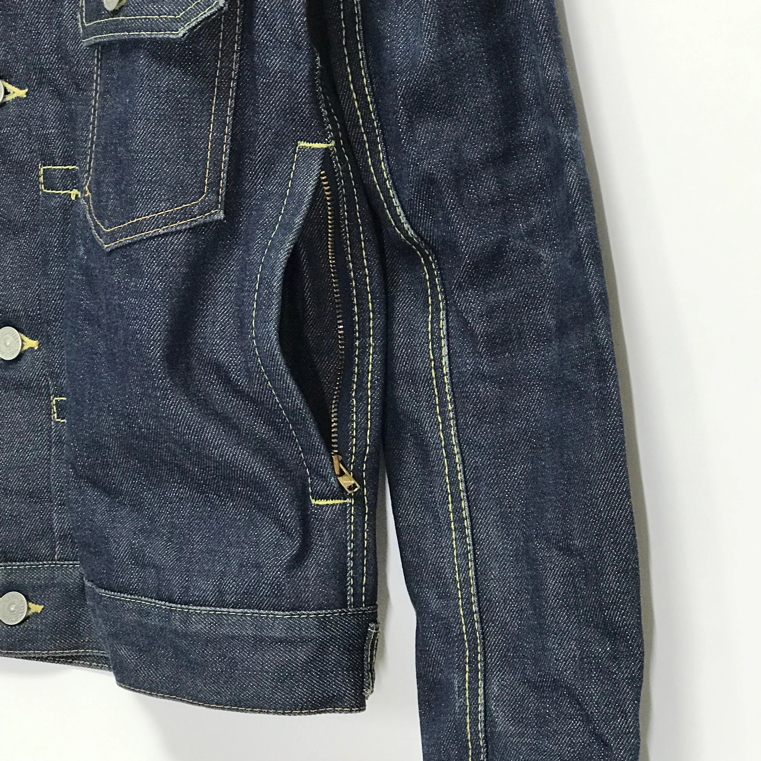 [S] Visvim 15SS Social Sculpture 101 Denim Jacket Unwashed Indigo