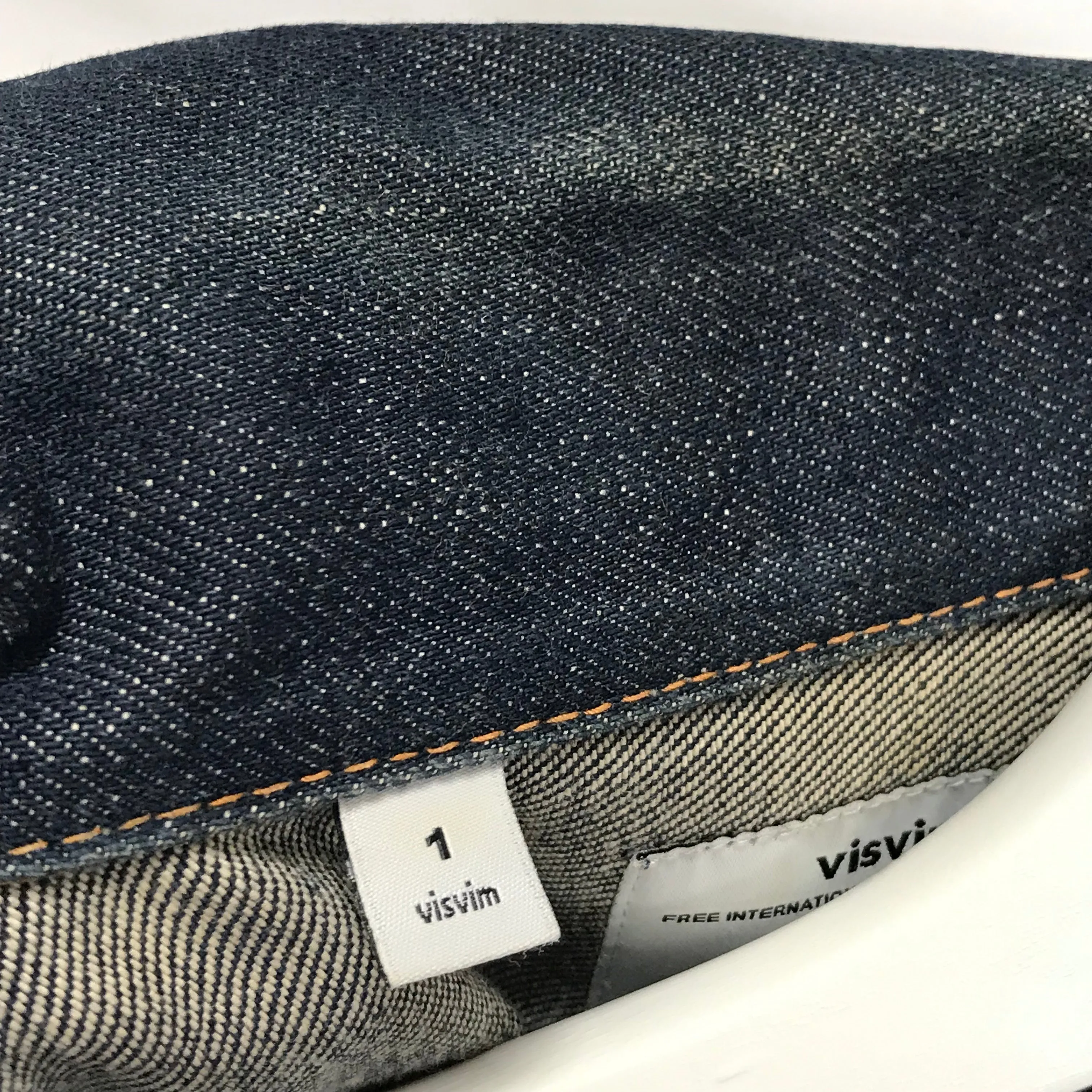 [S] Visvim 15SS Social Sculpture 101 Denim Jacket Unwashed Indigo
