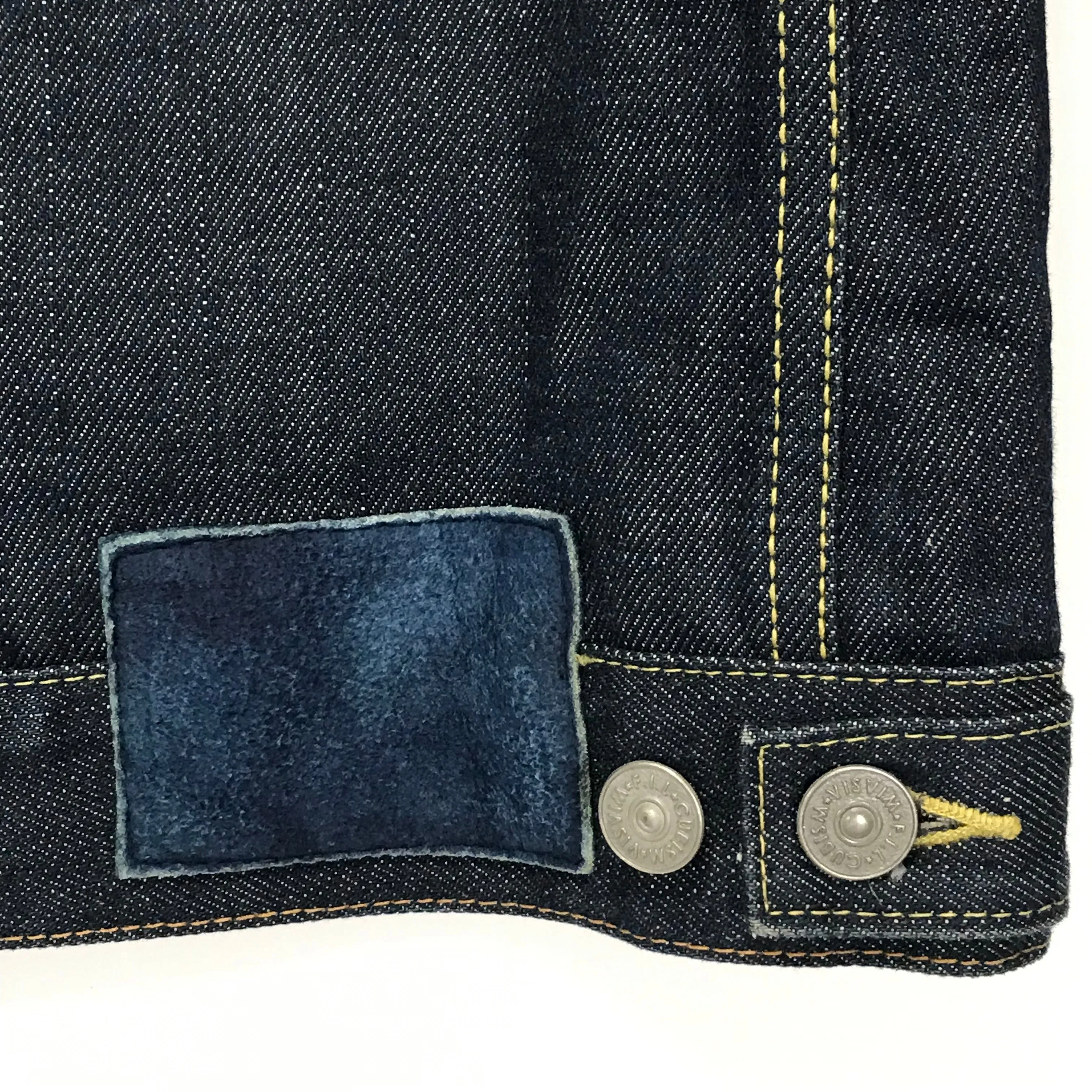[S] Visvim 15SS Social Sculpture 101 Denim Jacket Unwashed Indigo