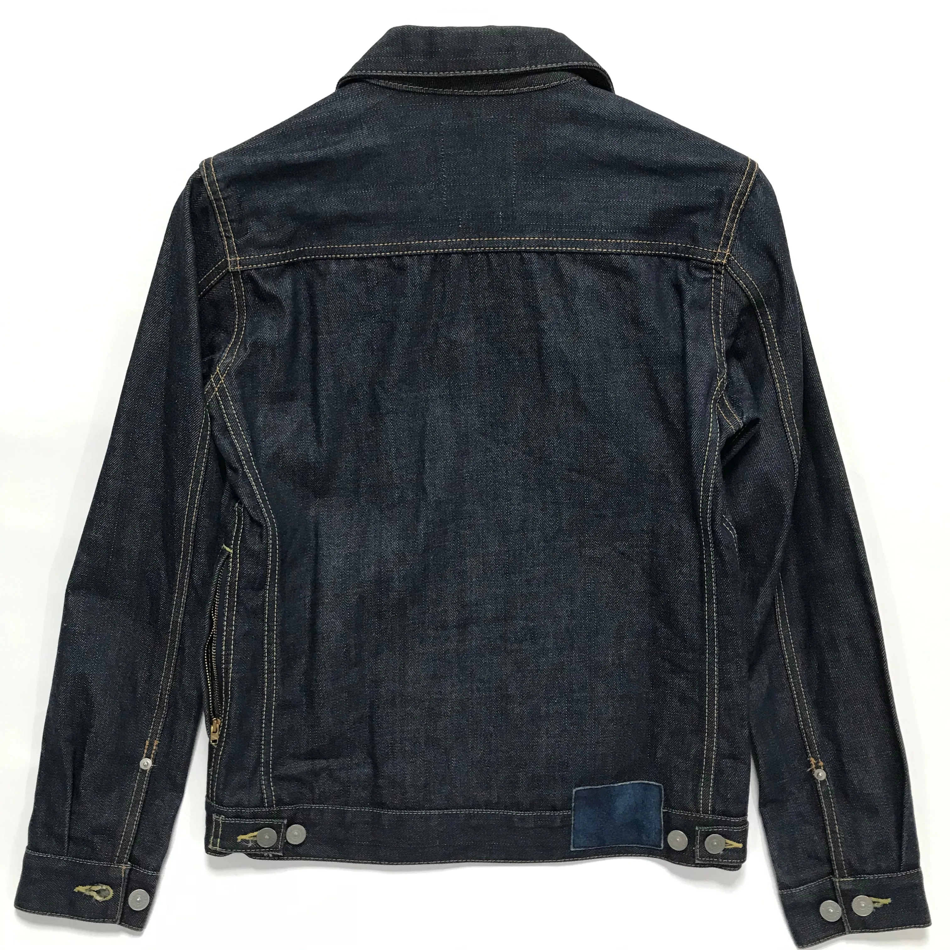 [S] VISVIM 15SS SS 101 Jacket Unwashed Indigo