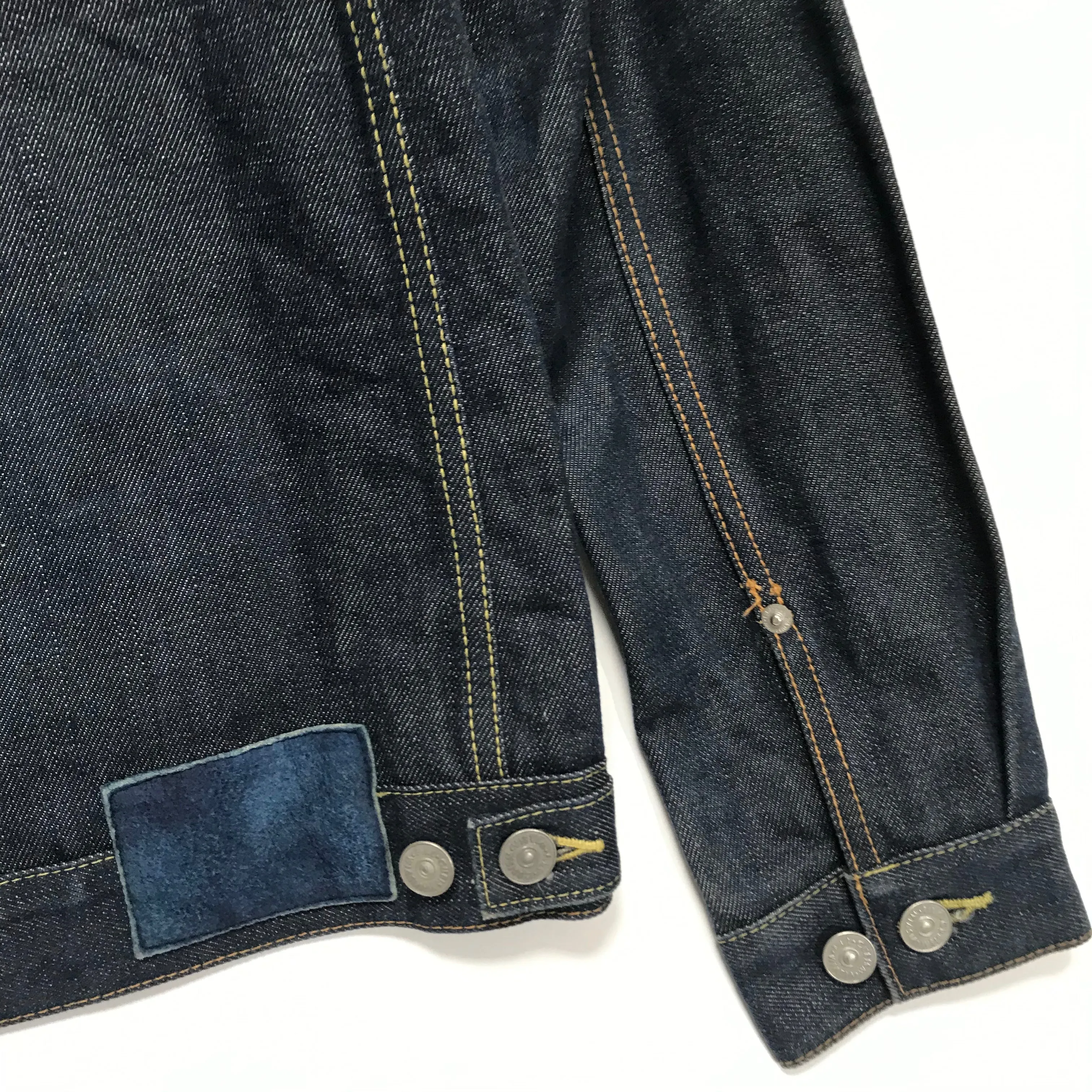 [S] VISVIM 15SS SS 101 Jacket Unwashed Indigo