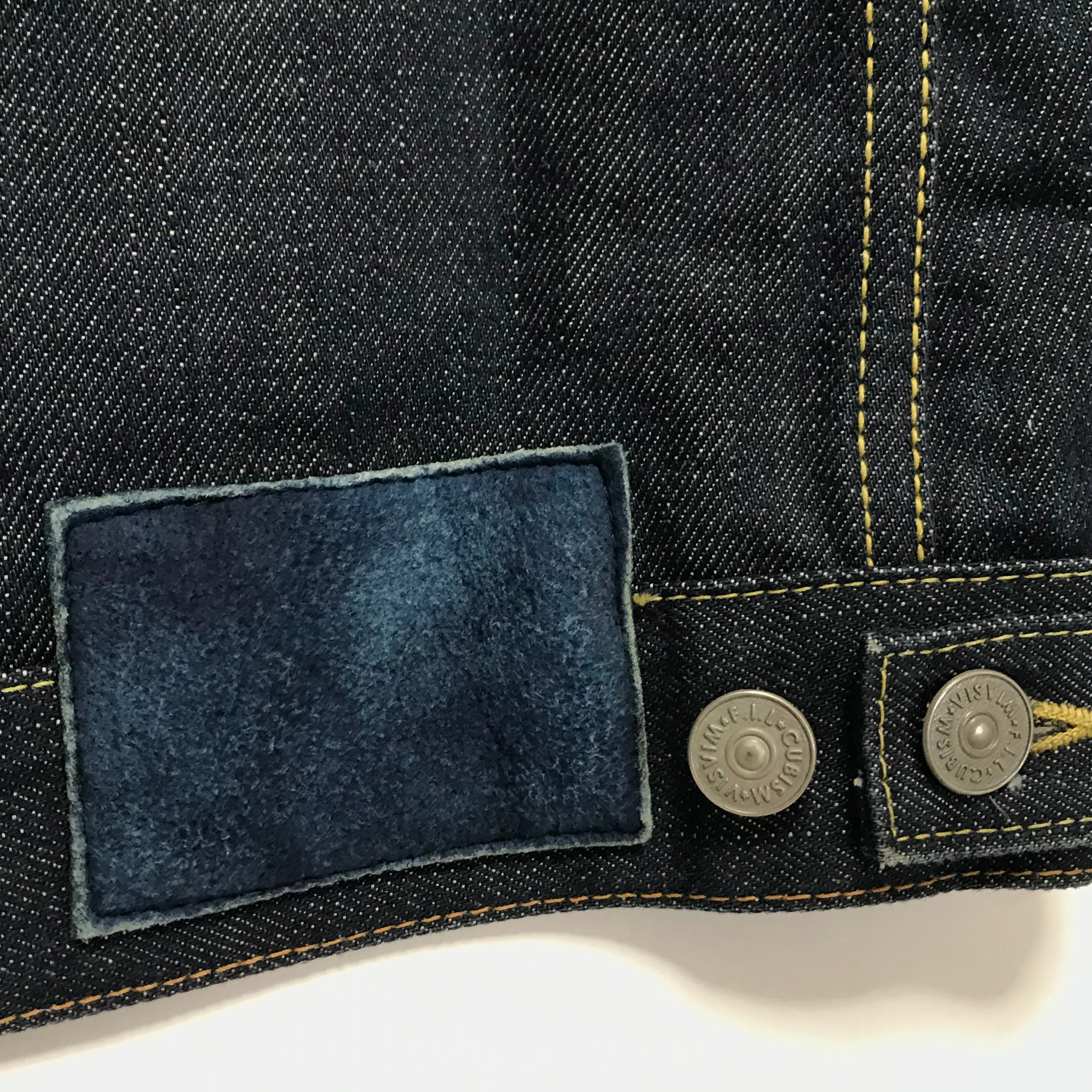 [S] VISVIM 15SS SS 101 Jacket Unwashed Indigo