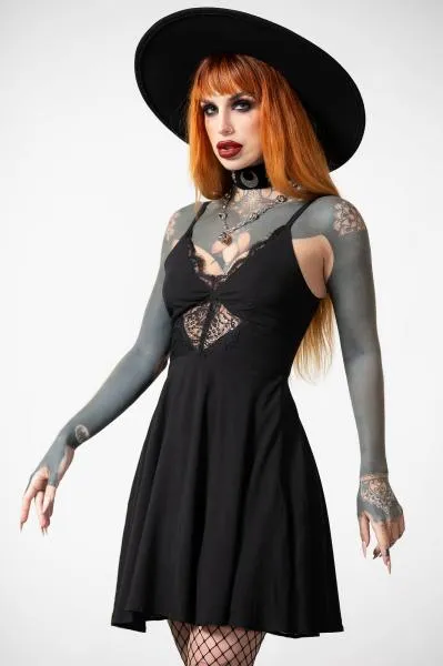 Sacralgia Dress - Black -