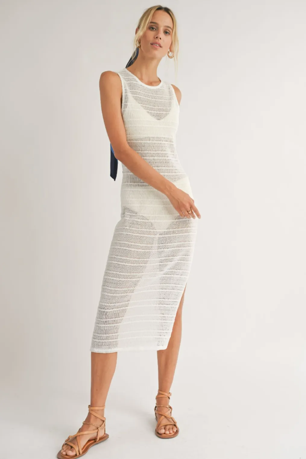 Sadie & Sage | Bonfire Knit Midi Dress (FINAL SALE)