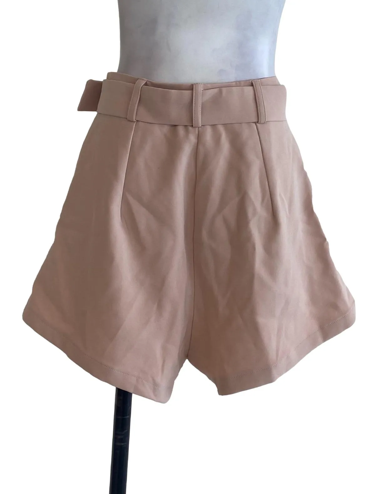 Salmon Plain Shorts